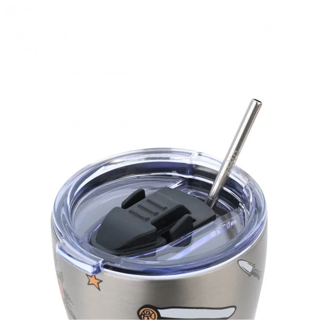 INSULATED COFFEE MUG SAVE THE AEGEAN 350ml OLD SCHOOL INK