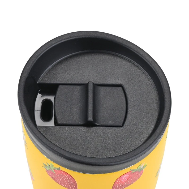 INSULATED TRAVEL MUG SAVE THE AEGEAN 350ml BERRY BRIGHT