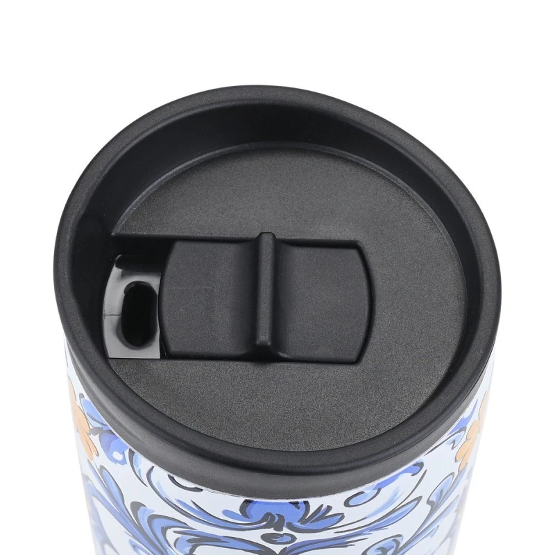 ESTIA ΘΕΡΜΟΣ TRAVEL MUG SAVE THE AEGEAN 350ml AMALFI COAST