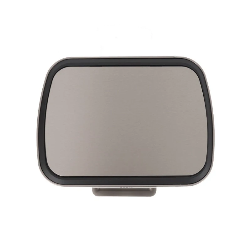 ESTIA ΚΑΔΟΣ ΑΠΟΡΡΙΜΑΤΩΝ FLATOP SOFT CLOSE 50lt ΜΑΤ ΙΝΟΞ