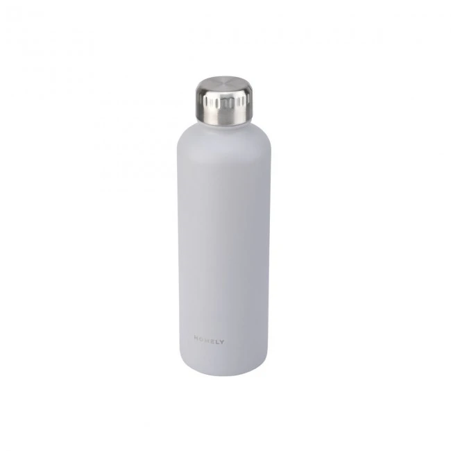 INSULATED BOTTLE FLASK HOMELY 500ml PEBBLE GRAY