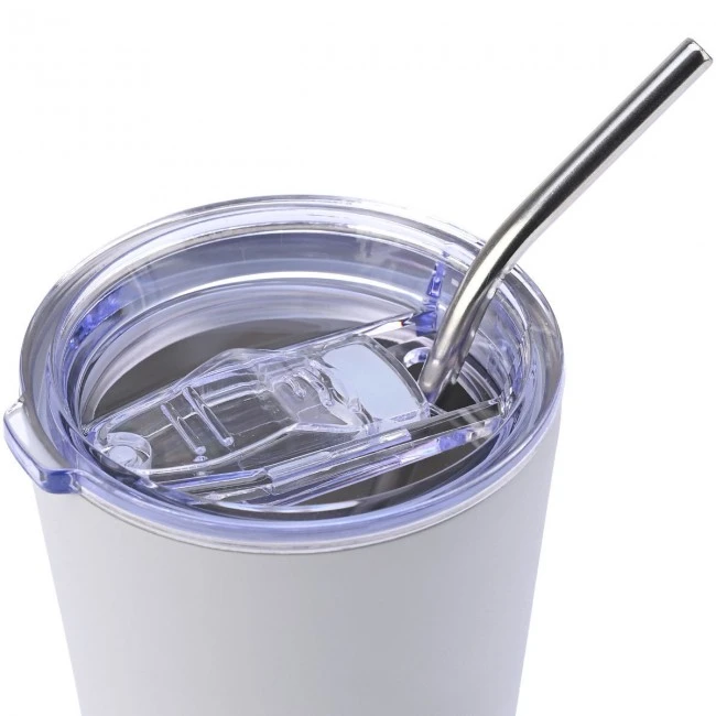 INSULATED BOTTLE MUG HOMELY 400ml PEBBLE GRAY