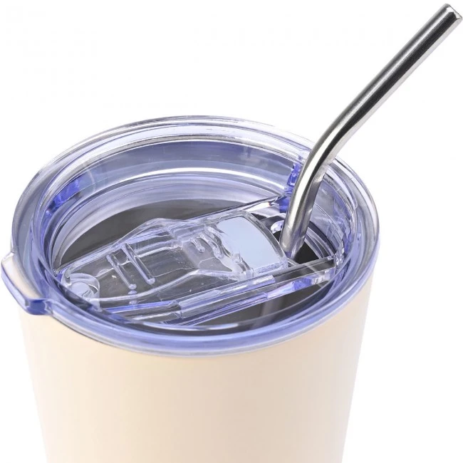 INSULATED BOTTLE MUG HOMELY 400ml SANDSTONE