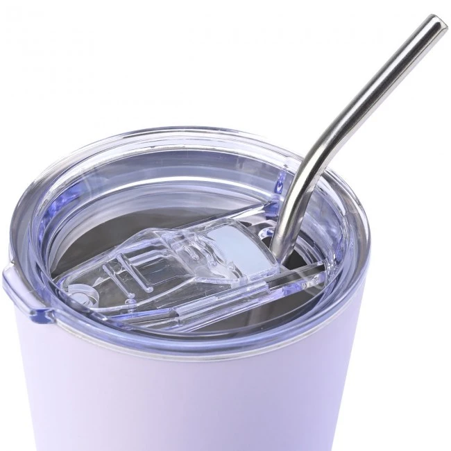 INSULATED BOTTLE MUG HOMELY 400ml LAVENDER FOG