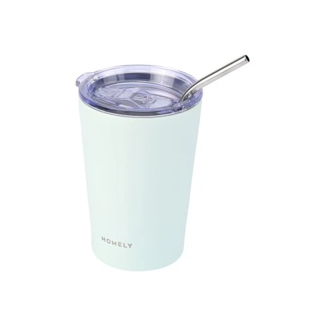 INSULATED BOTTLE MUG 400ml SEAFOAM