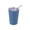 INSULATED BOTTLE MUG HOMELY 400ml INDIGO BLUE