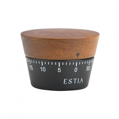 KITCHEN TIMER ALLURE 60 MINUTES ANALOG BLACK