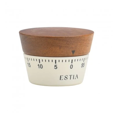 KITCHEN TIMER ALLURE 60 MINUTES ANALOG IVORY