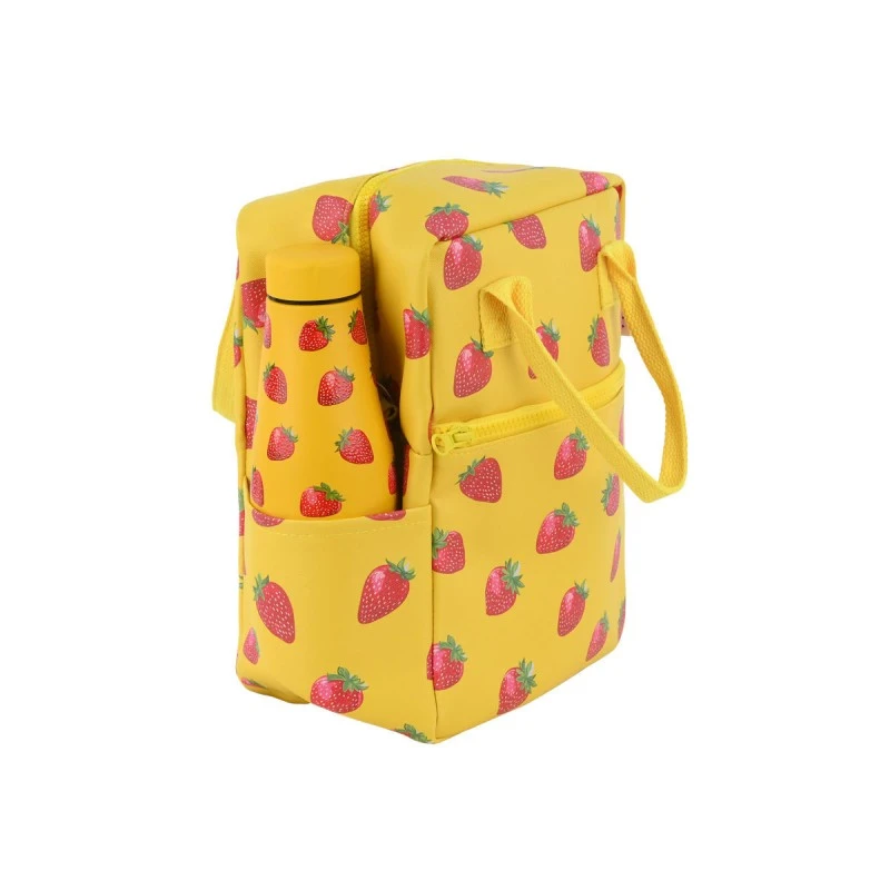 LUNCH BAG SAVE THE AEGEAN INSULATED 7lt BERRY BRIGHT