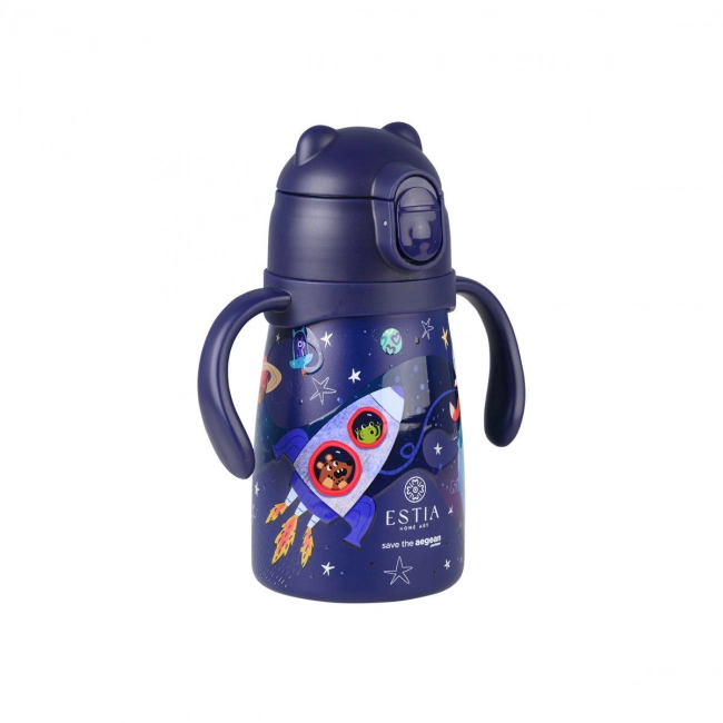 ESTIA ΘΕΡΜΟΣ ΠΑΙΔΙΚΟ BUBBLE BOTTLE SAVE THE AEGEAN 300ml SOLAR JUMP