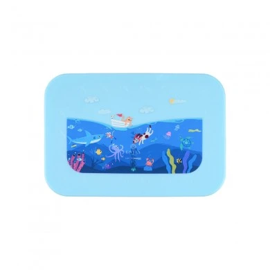 KIDS LUNCH BOX SAVE THE AEGEAN 900ml WITH 2 DETACHABLE COMPARTMENTS OCEAN PLAY