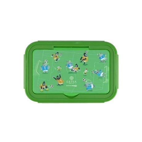 KIDS LUNCH BOX SAVE THE AEGEAN 1400ml WITH 3 COMPARTMENTS JUNGLE KICK