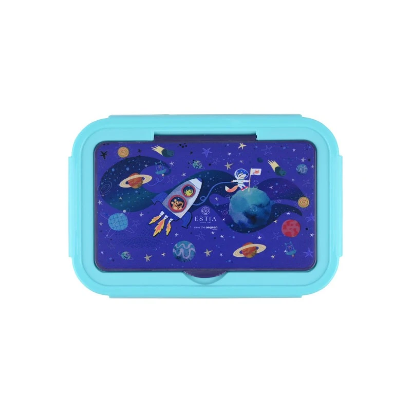 ESTIA ΠΑΙΔΙΚΟ ΦΑΓΗΤΟΔΟΧΕΙΟ SAVE THE AEGEAN 900ml ΜΕ 2 ΑΝΟΞ. ΘΗΚΕΣ SOLAR JUMP