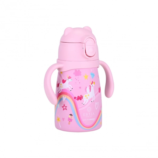 ESTIA ΘΕΡΜΟΣ ΠΑΙΔΙΚΟ BUBBLE BOTTLE SAVE THE AEGEAN 300ml RAINBOW DREAMS