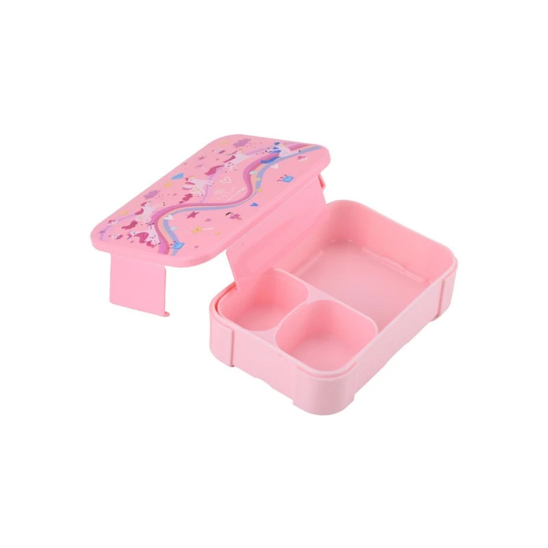 KIDS LUNCH BOX SAVE THE AEGEAN 900ml WITH 2 DETACHABLE COMPARTMENTS RAINBOW DREAMS