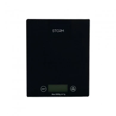 KITCHEN SCALE STORM BLACK DIGITAL MAX WEIGHT 5kg