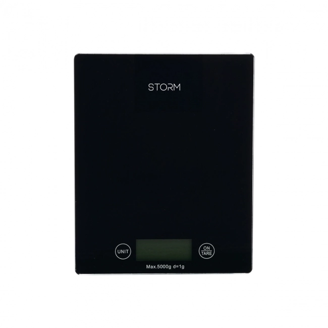 STORM ΖΥΓΑΡΙΑ ΚΟΥΖΙΝΑΣ BLACK ΨΗΦΙΑΚΗ ΜΕΓΙΣΤΟY ΒΑΡΟΥΣ 5kg