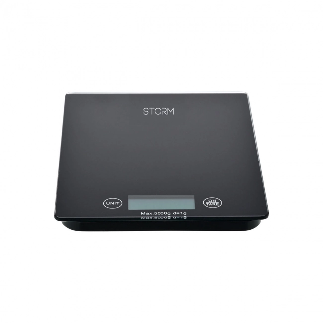 STORM ΖΥΓΑΡΙΑ ΚΟΥΖΙΝΑΣ BLACK ΨΗΦΙΑΚΗ ΜΕΓΙΣΤΟY ΒΑΡΟΥΣ 5kg