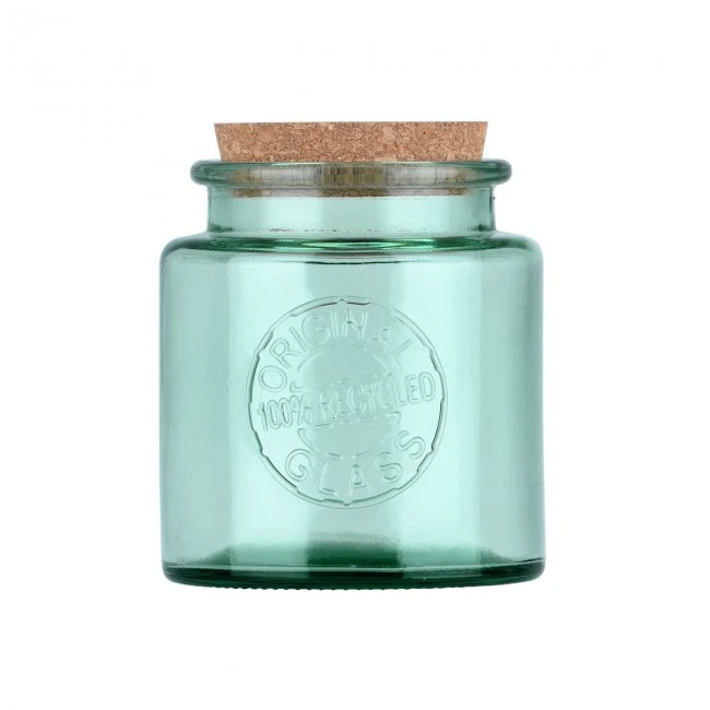 STORAGE CONTAINER EVERGREEN GLASS 500ml