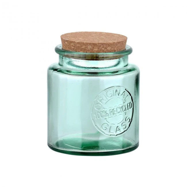 STORAGE CONTAINER EVERGREEN GLASS 500ml