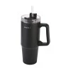 HOMELY ΘΕΡΜΟΣ STRAW TUMBLER 900ml MIDNIGHT BLACK