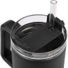 HOMELY ΘΕΡΜΟΣ STRAW TUMBLER 900ml MIDNIGHT BLACK