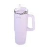 INSULATED BOTTLE STRAW TUMBLER HOMELY 900ml LAVENDER FOG