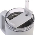 HOMELY ΘΕΡΜΟΣ STRAW TUMBLER 900ml PEBBLE GRAY