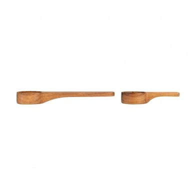 ESTIA ΞΥΛΙΝΗ ΜΕΖΟΥΡΑ ΚΟΥΖΙΝΑΣ ALLURE 16,7CM &amp;10CM ΣΕΤ