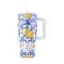 INSULATED STRAW TUMBLER XL SAVE THE AEGEAN 900ml AMALFI COAST