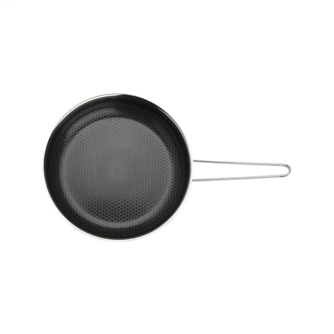 FRYING PAN STAINLESS STEEL ALLEGRO 24cm