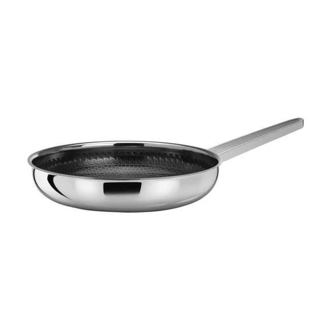 FRYING PAN STAINLESS STEEL ALLEGRO 28cm