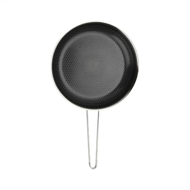 FRYING PAN STAINLESS STEEL ALLEGRO 28cm