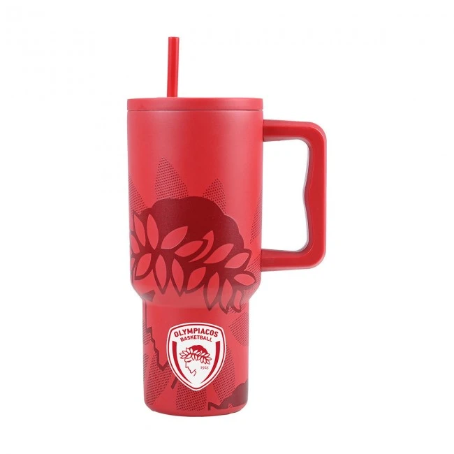 INSULATED STRAW TUMBLER XL OLYMPIACOS BC EDITION 900ml