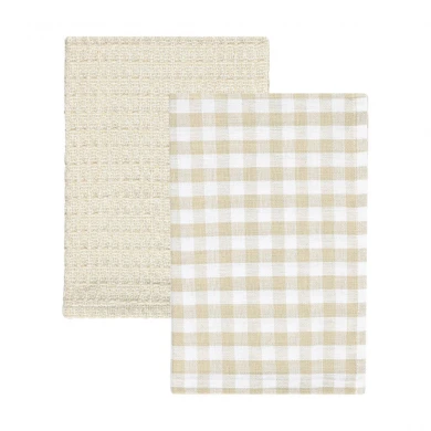 ESTIA ΠΕΤΣΕΤΑ ΚΟΥΖΙΝΑΣ CASA 45x65cm ΜΠΕΖ ΣΕΤ 2ΤΕΜ.