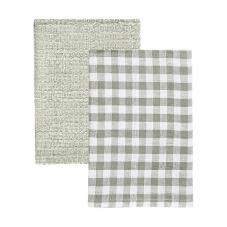 KITCHEN TOWEL CASA 45x65cm GREY SET OF 2PCS.