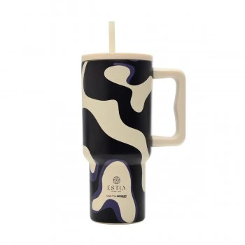 INSULATED STRAW TUMBLER XL SAVE THE AEGEAN 900ml BOLD DRIFT