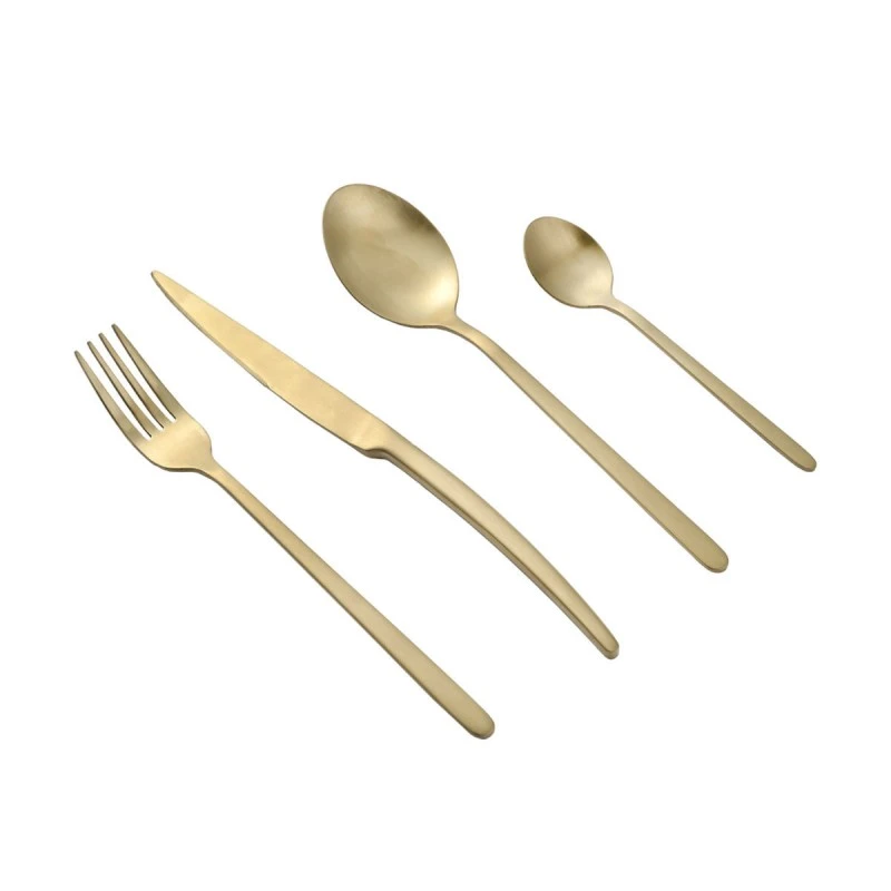 CUTLERY SET CHAMPANGE STAINLESS STEEL 18/0 24 PCS.