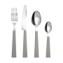 CUTLERY SET BEIGE HANDLE STAINLESS STEEL 18/0 16 PCS.