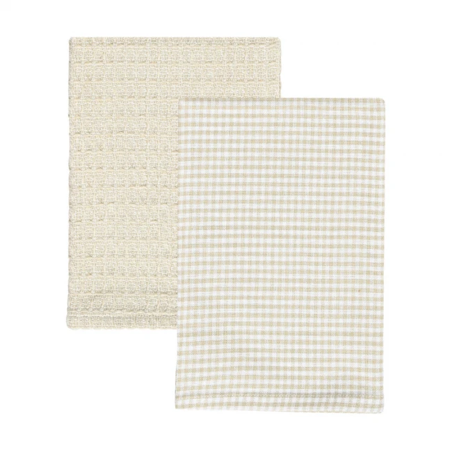 ESTIA ΠΕΤΣΕΤΑ ΚΟΥΖΙΝΑΣ PICCOLO 45x65cm ΜΠΕΖ ΣΕΤ 2ΤΕΜ.