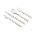 CUTLERY SET NOIR DOTS IVORY HANDLE STAINLESS STEEL 18/0 16 PCS.