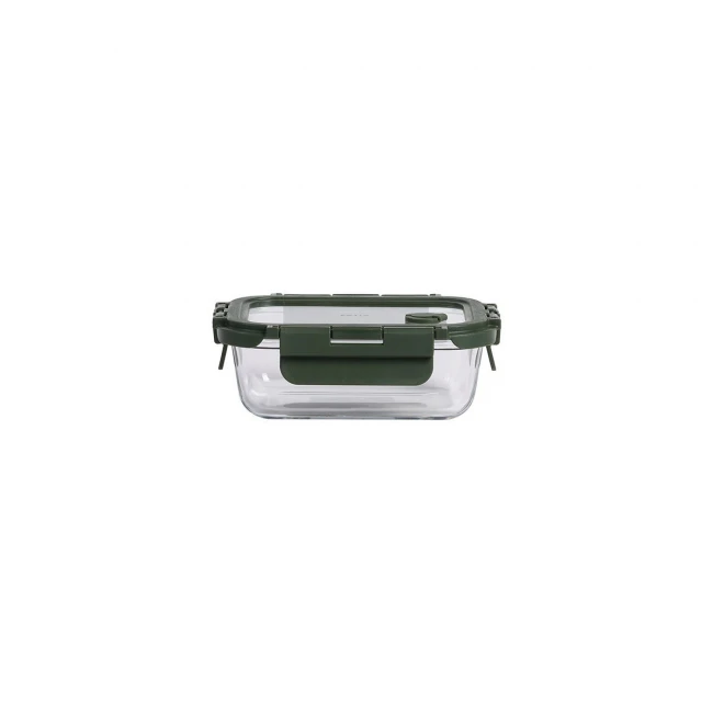 ESTIA ΦΑΓΗΤΟΔΟΧΕΙΟ CLICK&amp;SEAL 370ml 14.5x10.5x4.7cm OLIVE