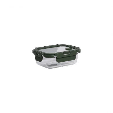ESTIA ΦΑΓΗΤΟΔΟΧΕΙΟ CLICK&amp;SEAL 370ml 14.5x10.5x4.7cm OLIVE