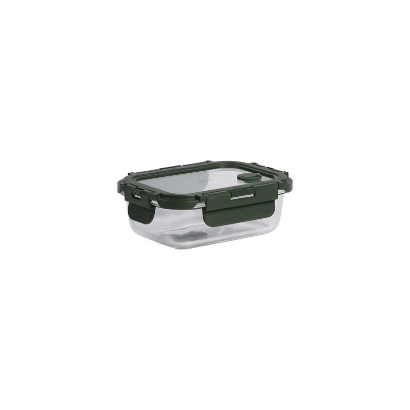 ESTIA ΦΑΓΗΤΟΔΟΧΕΙΟ CLICK&amp;SEAL 370ml 14.5x10.5x4.7cm OLIVE