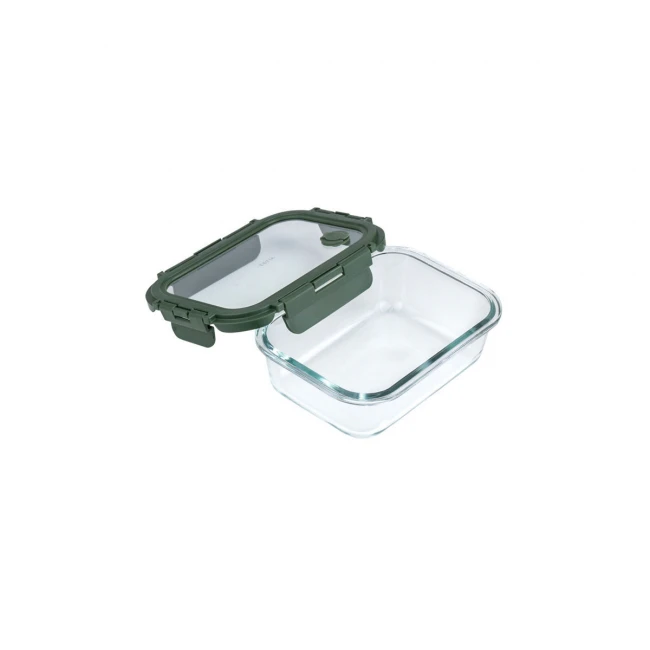 ESTIA ΦΑΓΗΤΟΔΟΧΕΙΟ CLICK&amp;SEAL 370ml 14.5x10.5x4.7cm OLIVE
