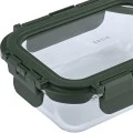 ESTIA ΦΑΓΗΤΟΔΟΧΕΙΟ CLICK&amp;SEAL 370ml 14.5x10.5x4.7cm OLIVE