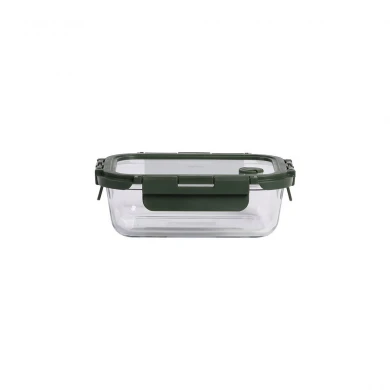 ESTIA ΦΑΓΗΤΟΔΟΧΕΙΟ CLICK&amp;SEAL 660ml 17x12.5x5.2cm OLIVE