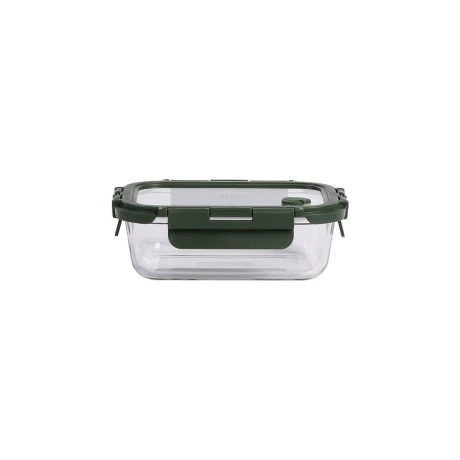 LUNCH BOX CLICK&amp;SEAL 660ml 17x12.5x5.2cm OLIVE