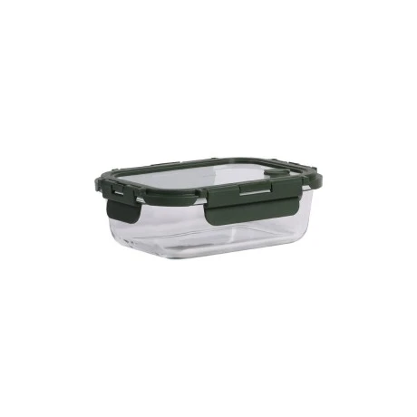 LUNCH BOX CLICK&amp;SEAL 660ml 17x12.5x5.2cm OLIVE