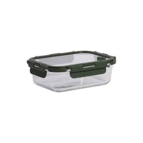 LUNCH BOX CLICK&amp;SEAL 1060ml 19.8x14.8x5.9cm OLIVE